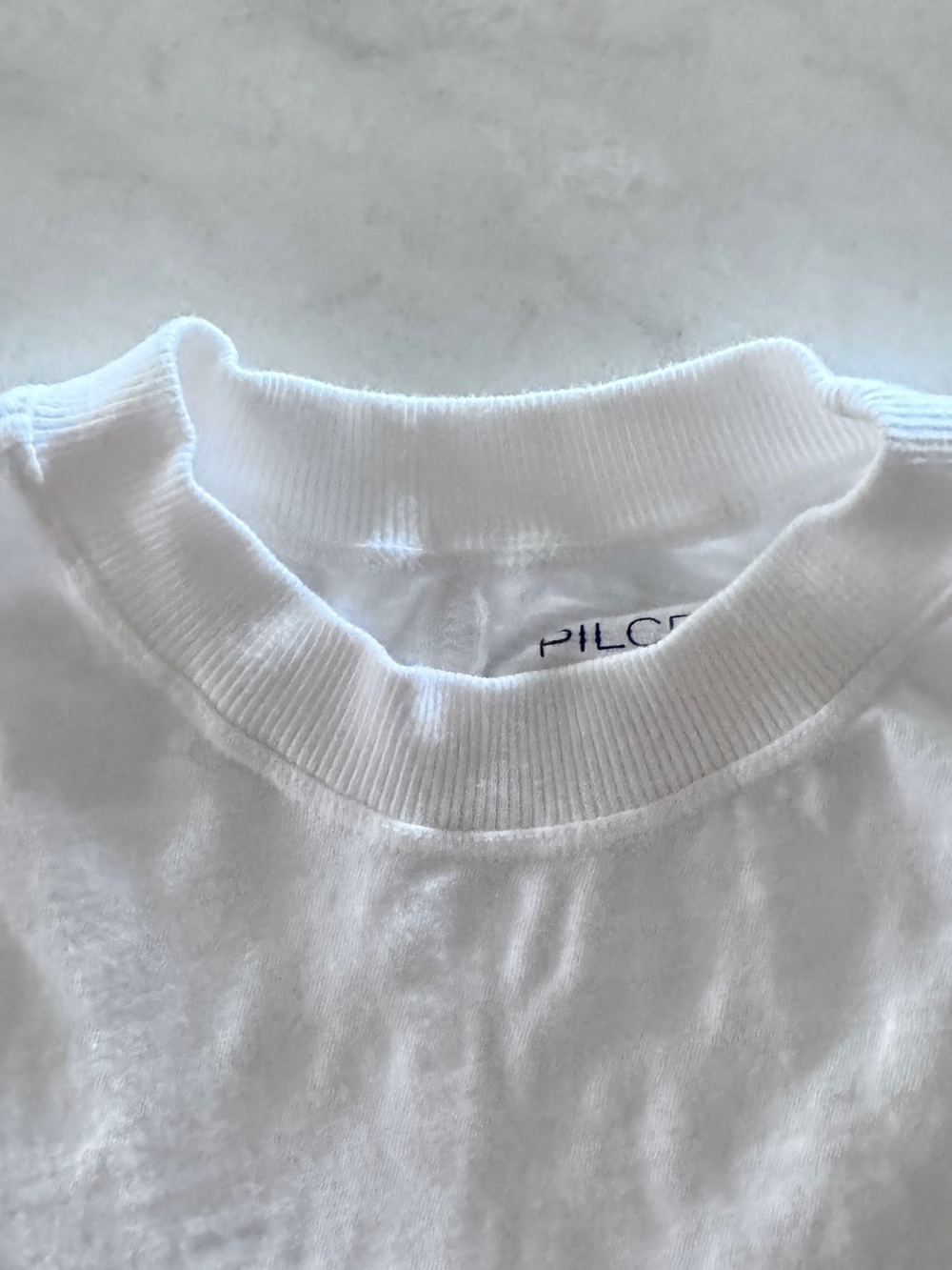 Pilcro White Sleeveless Mock Neck Cotton Tank Top Size M - Picture 8 of 10